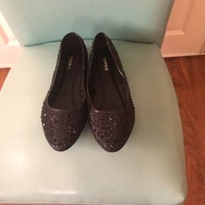 🏳️‍🌈Torrid Black Sequin Flats🏳️‍🌈